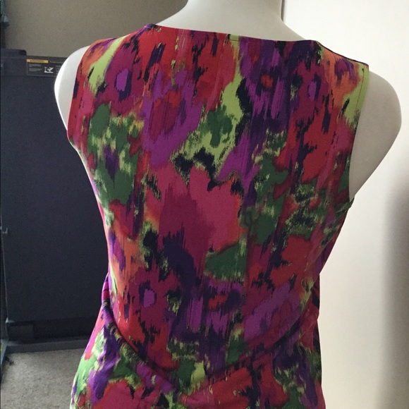 Jones Studio top with pleated neckline - Picture 3 of 5